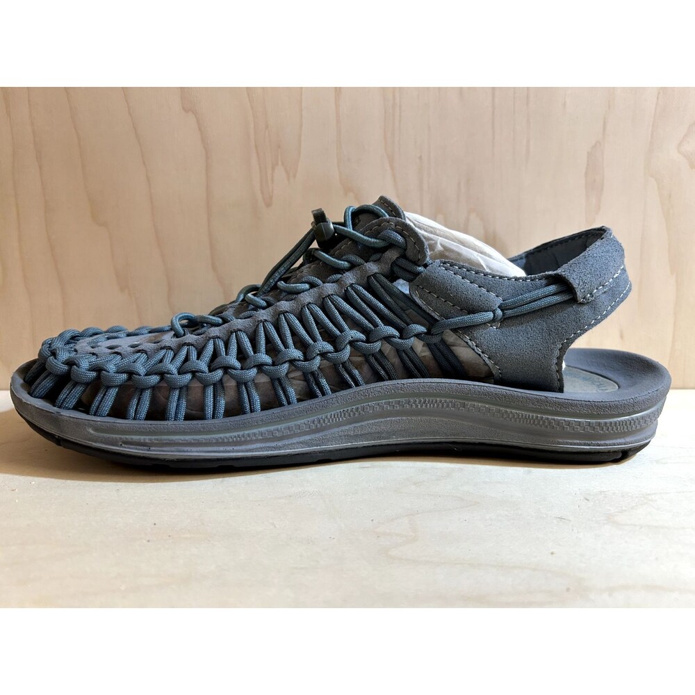 1019938 Keen Uneek Womens Sneaker US 8 Stormy Weather/Wrought Iron